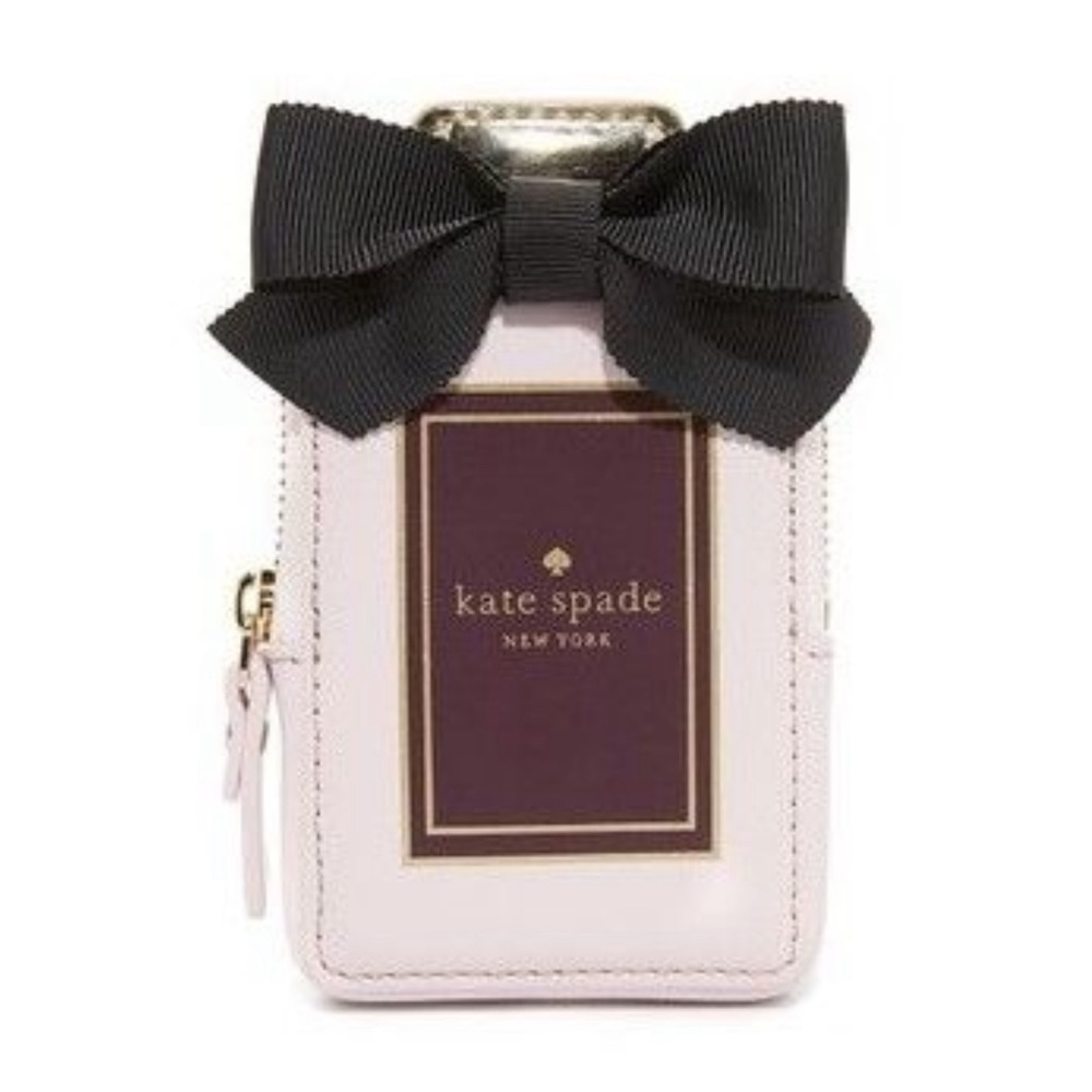 Kate Spade New York 100% Authentic Perfume Bottle Coin/Card Holder Purse.